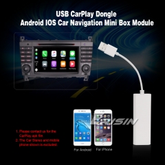 Erisin ES222 CarPlay Dongle USB For Android Car Stereo DVD SatNav Box Mirror Bluetooth For iPhone IOS Android Mobile Phone
